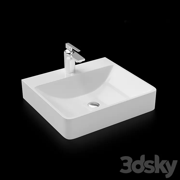 Jacob Delafon VOX_2 3D Model Jacob Delafon VOX_2 3D Model