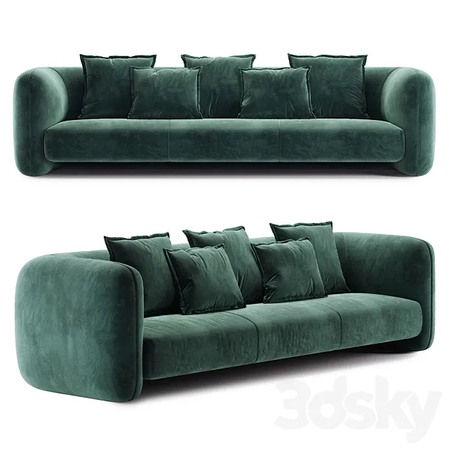 Jacob sofa by collector 3DModel Jacob sofa by collector 3DModel