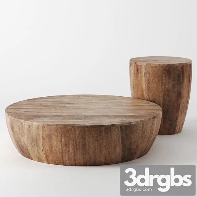 Jacob tables by arteriors 2 3D Model Download