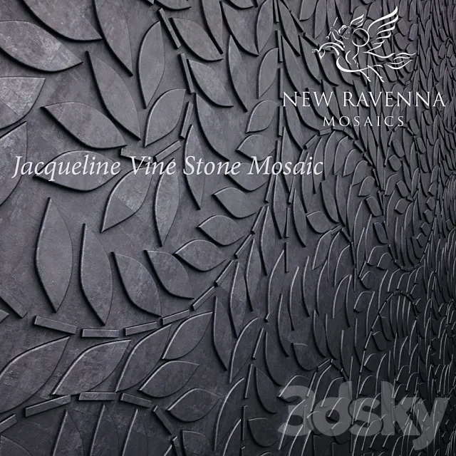 Jacqueline Vine Stone Mosaic 3DModel Jacqueline Vine Stone Mosaic 3DModel