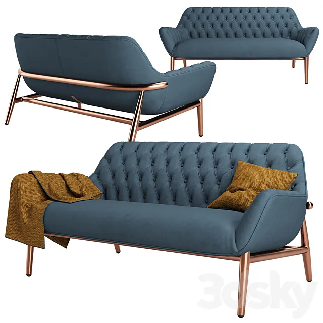 JADE LITTLE SOFA 3D Model