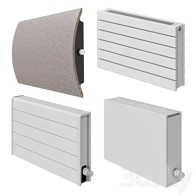 JAGA wall radiators 3DModel