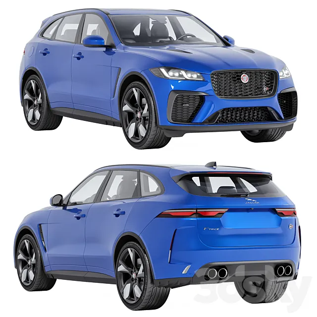 Jaguar F-Pace SVR 2023 Free Download