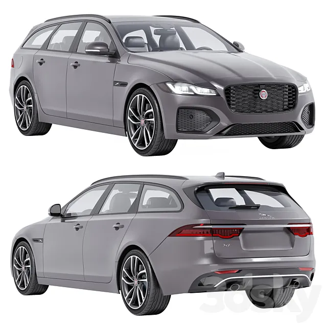 Jaguar XF Sportbrake 3D Model