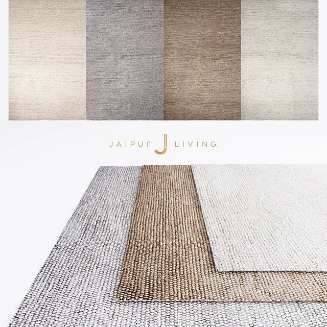 Jaipur Blaine Rug From Sandia Collection 3D Model Jaipur Blaine Rug From Sandia Collection 3D Model