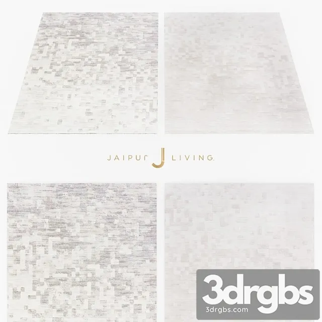 Jaipur Finch Rug From Dash Collection 3D Model Download