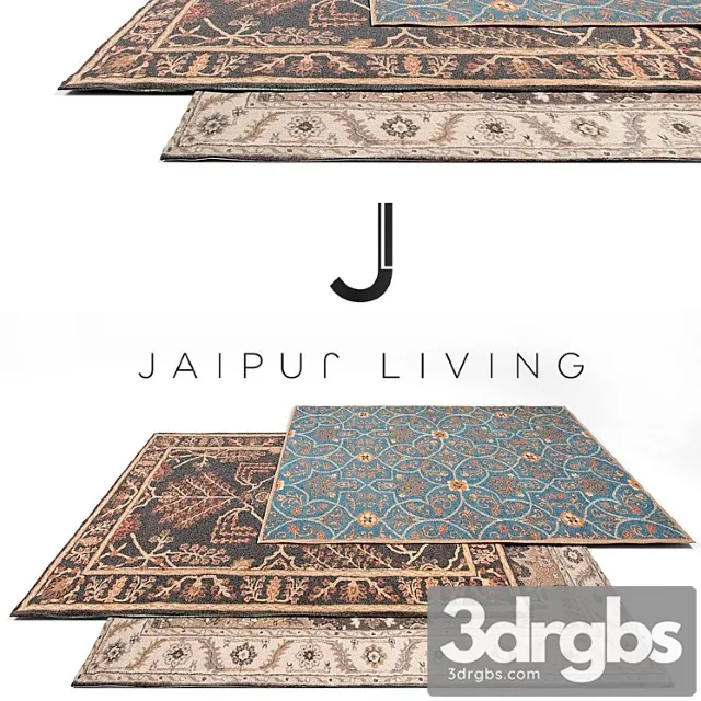 Jaipur Living Classic Rug Set 10 3D Model Download