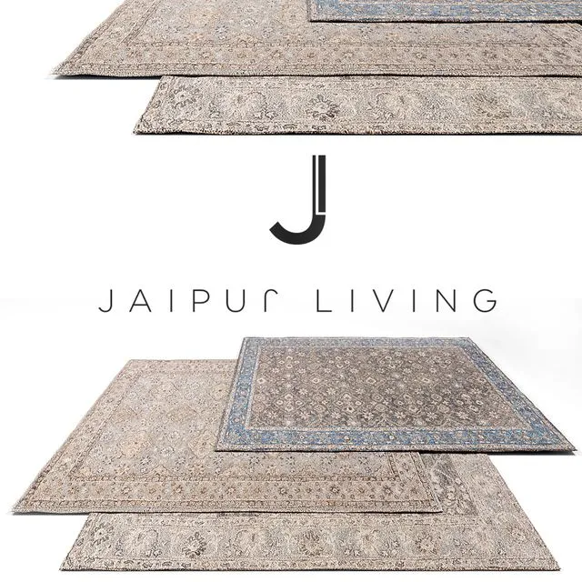 Jaipur Living Classic Rug Set 7 3D Model Jaipur Living Classic Rug Set 7 3D Model