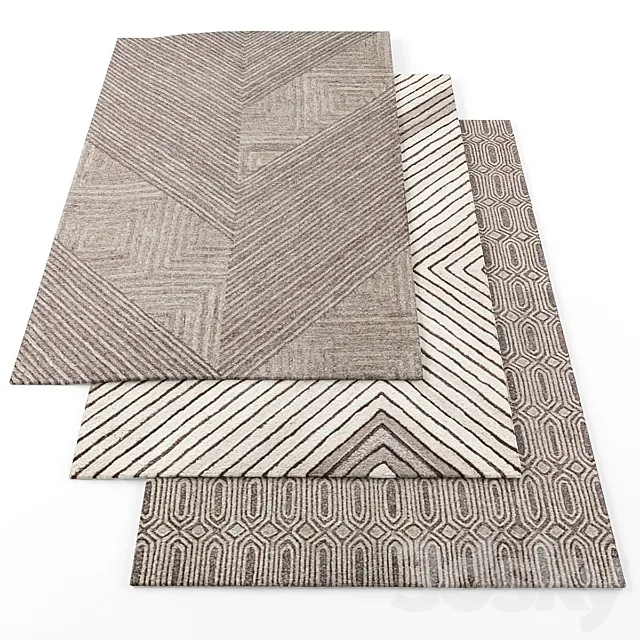 jaipur living rugs1 3DModel jaipur living rugs1 3DModel