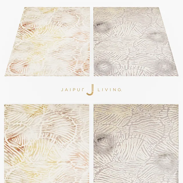 Jaipur Micah Rug From Harper Collection 3D Model Jaipur Micah Rug From Harper Collection 3D Model