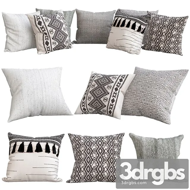 Jaipur morada paso throw pillow 3D Model Download Jaipur morada paso throw pillow 3D Model Download