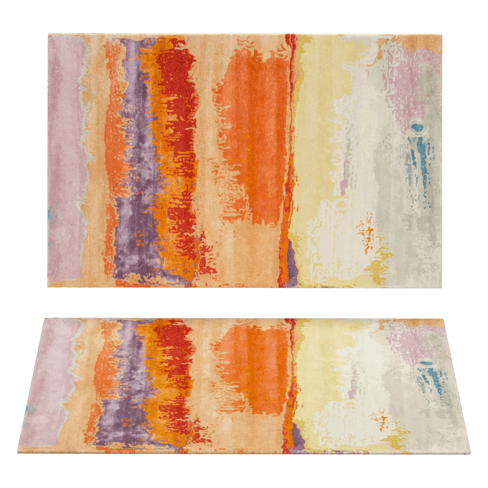 Jaipur Rugs – Rug Genesis TAQ-4312 Apricot 3D Model