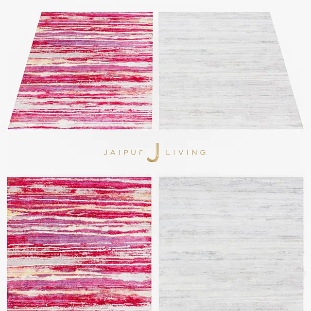 Jaipur Zariel Rug From Ceres Collection 3D Model Jaipur Zariel Rug From Ceres Collection 3D Model