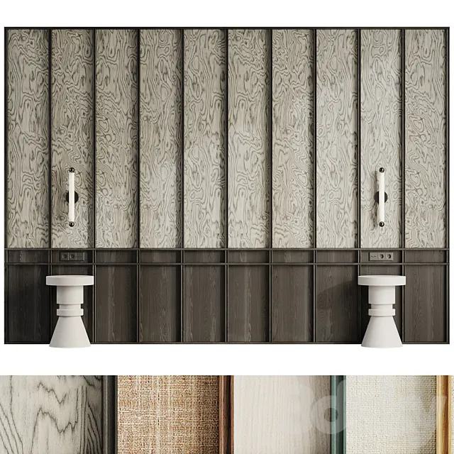 Jairo wall panel 3D Model