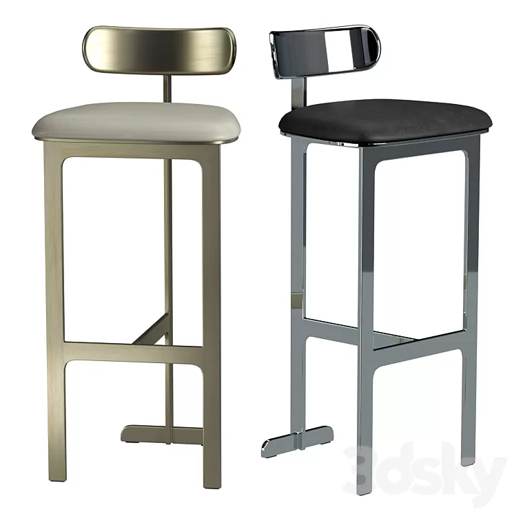 JAlexander Corset Stool 3D Model JAlexander Corset Stool 3D Model