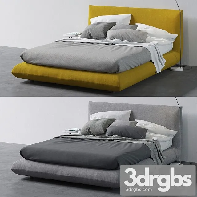 Jalis Bed Interlubke 3D Model Download