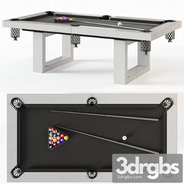 James de wulf pool table 3D Model Download