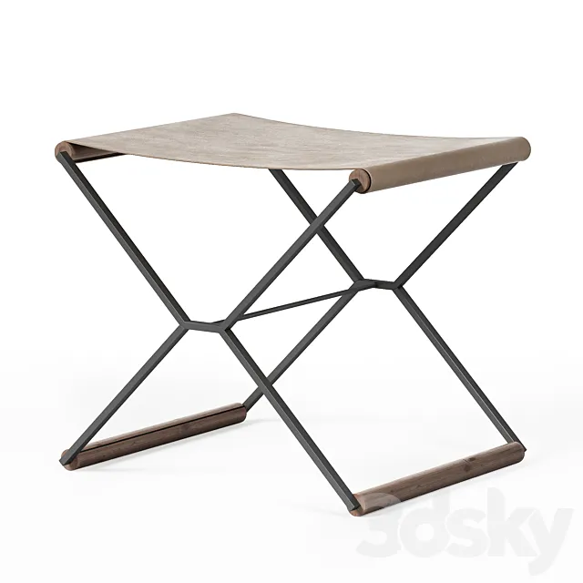 James Stool_Folding chair 3D Model James Stool_Folding chair 3D Model