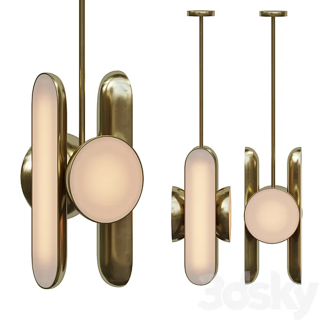 Jan Garncarek Design Aurata Suspension 3D Model Jan Garncarek Design Aurata Suspension 3D Model