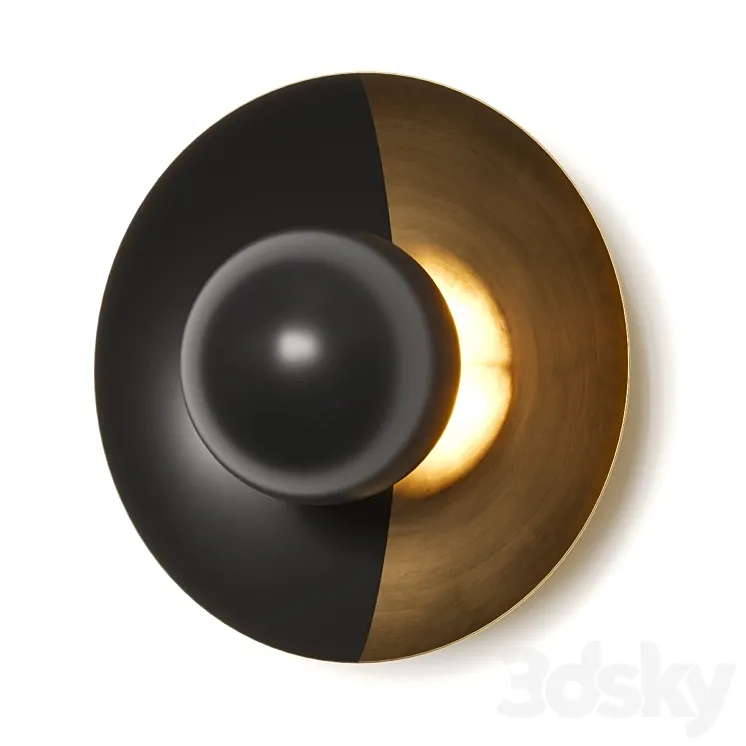 Jan Garncarek Metropolis Noir Sconce 3D Model Free Download Jan Garncarek Metropolis Noir Sconce 3D Model Free Download