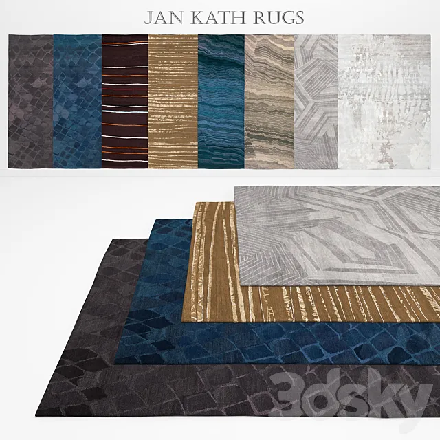 Jan Kath Rugs 3D Model Jan Kath Rugs 3D Model