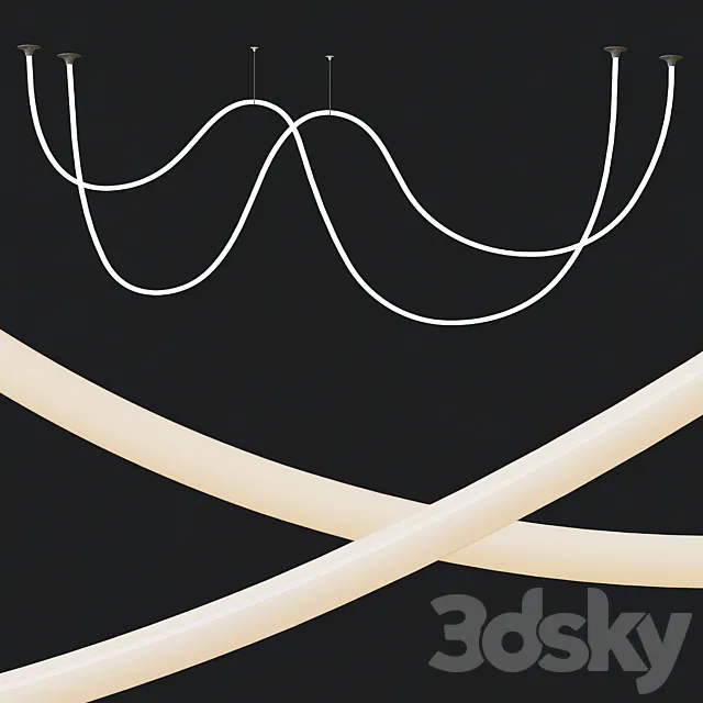 JANE Led Line Lights 3D Model JANE Led Line Lights 3D Model