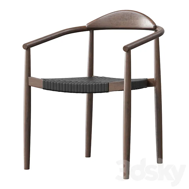 Janice dining chair 3D Model