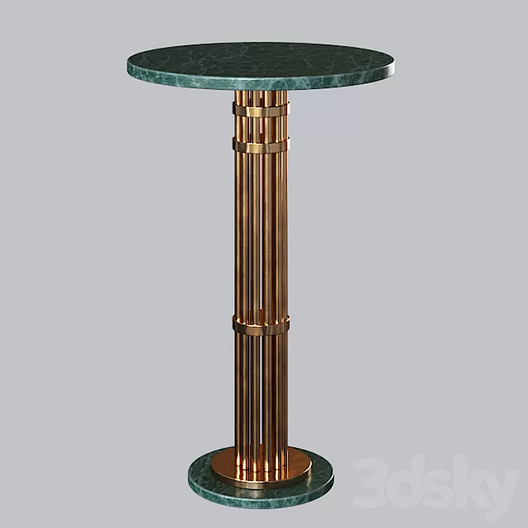 Janis Bar Table 3D Model Janis Bar Table 3D Model