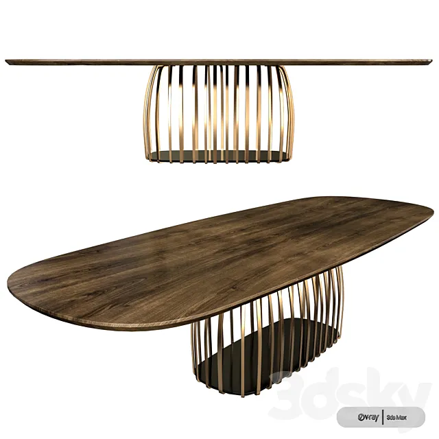 Janua Bc Basket Table 3DModel
