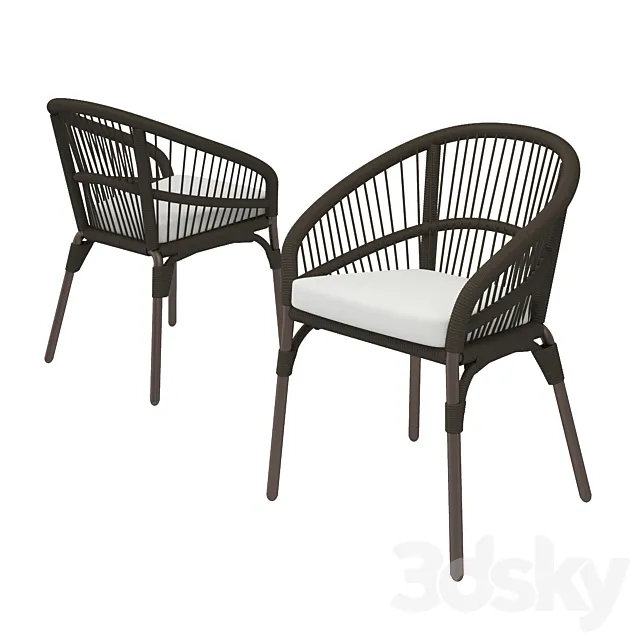 Janus et Cie Nexus Armchair 3D Model