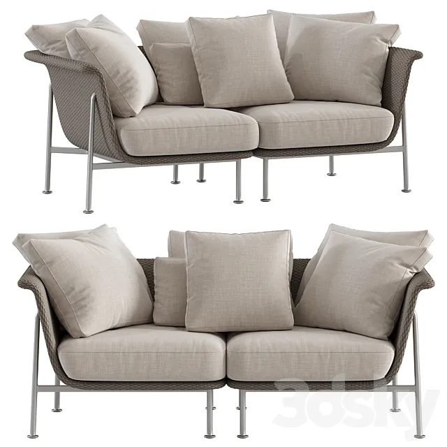 Janus et Sie Gina Collection 2-seat 3D Model