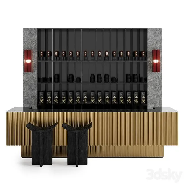 Japan Bar 3D Model