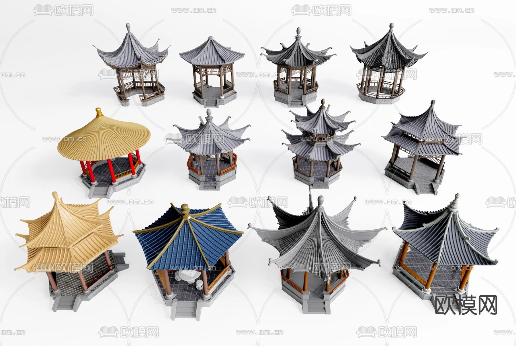 JAPAN GARDEN DECOR 3D MODEL – 001