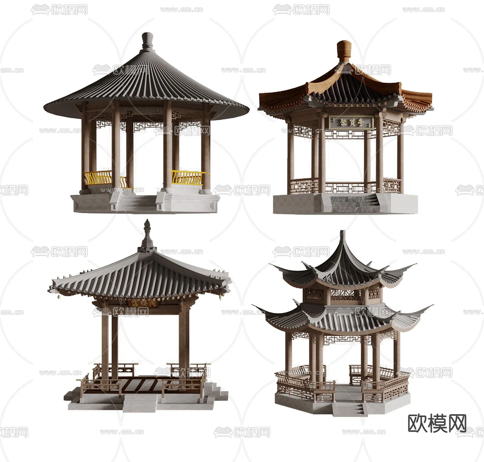 JAPAN GARDEN DECOR 3D MODEL – 008