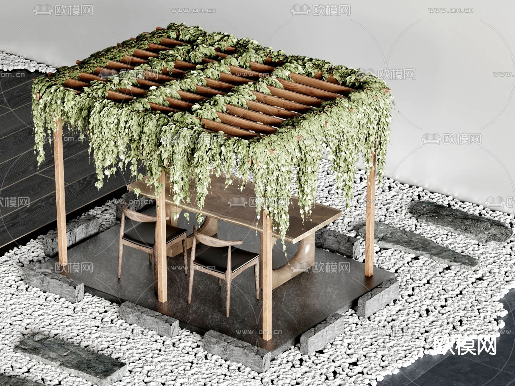 JAPAN GARDEN DECOR 3D MODEL – 018