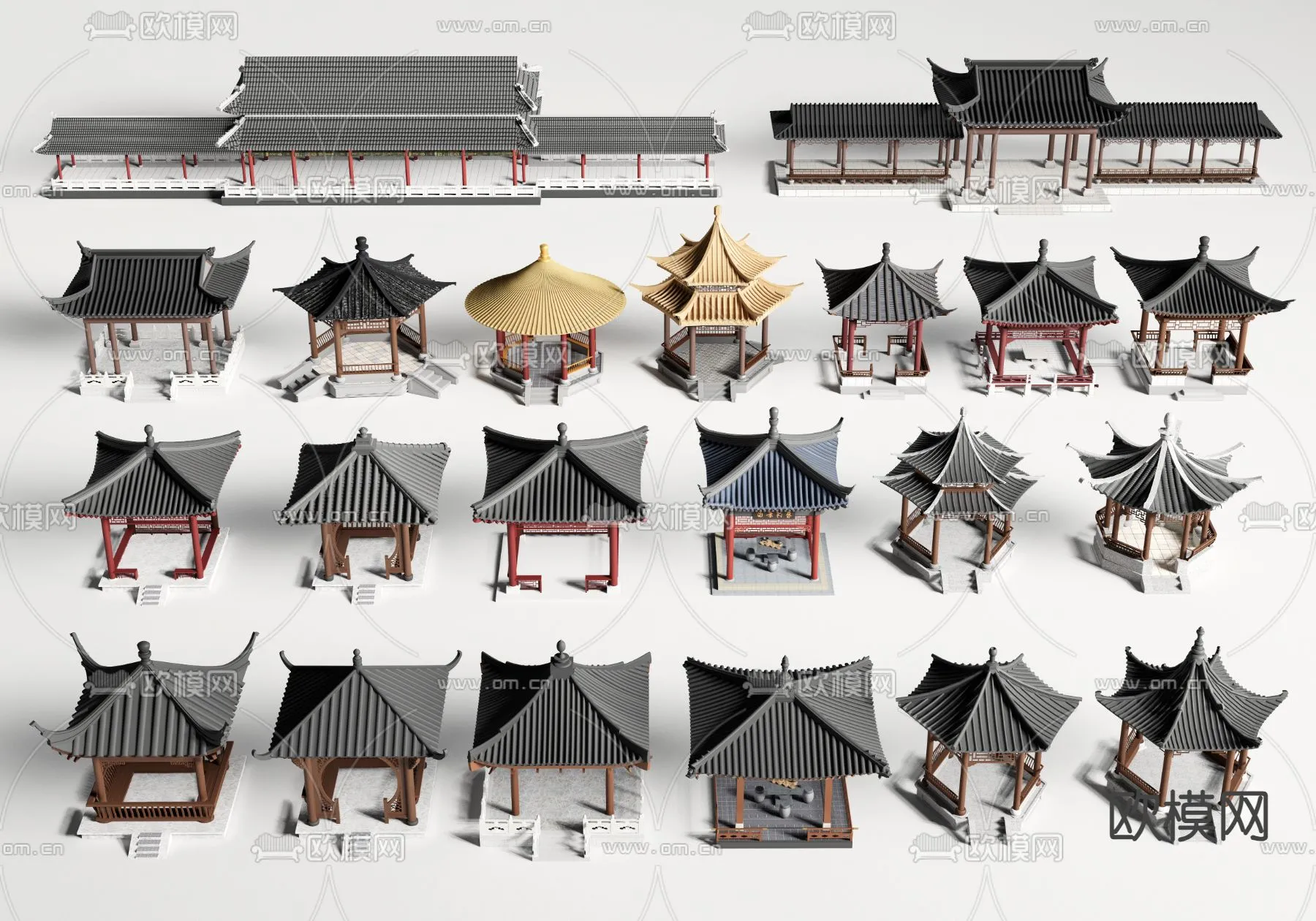 JAPAN GARDEN DECOR 3D MODEL – 020