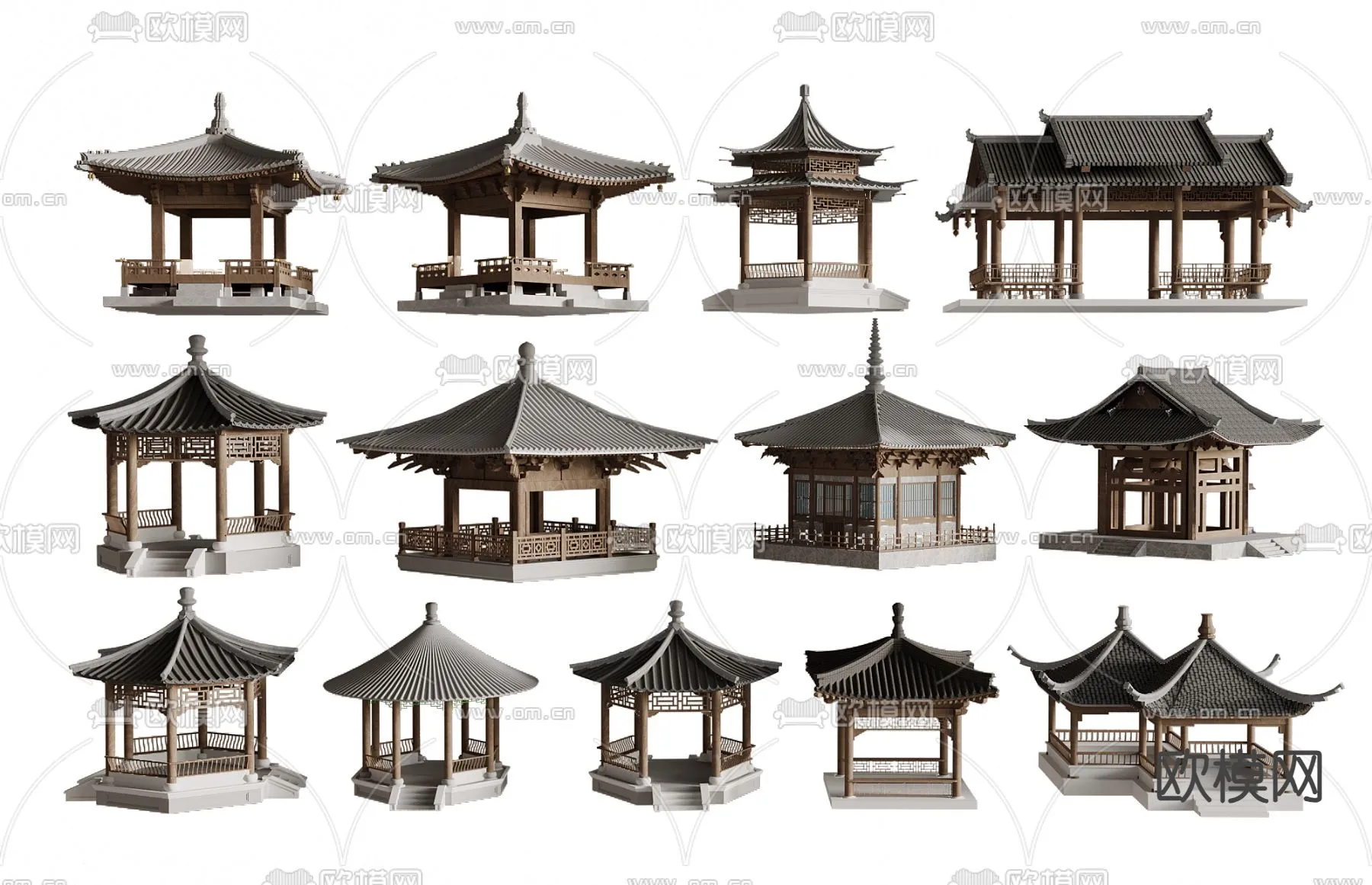 JAPAN GARDEN DECOR 3D MODEL – 029