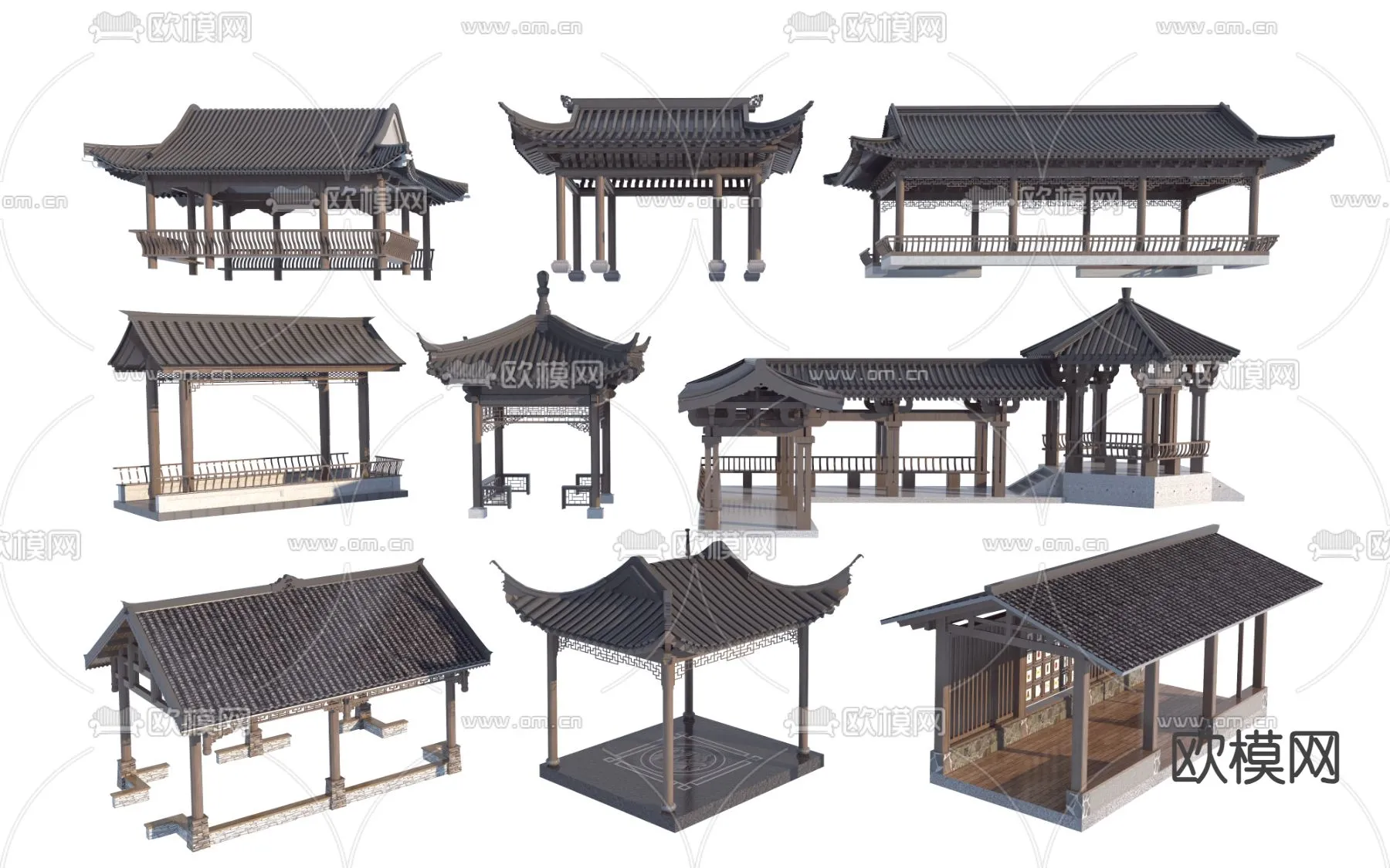 JAPAN GARDEN DECOR 3D MODEL – 030