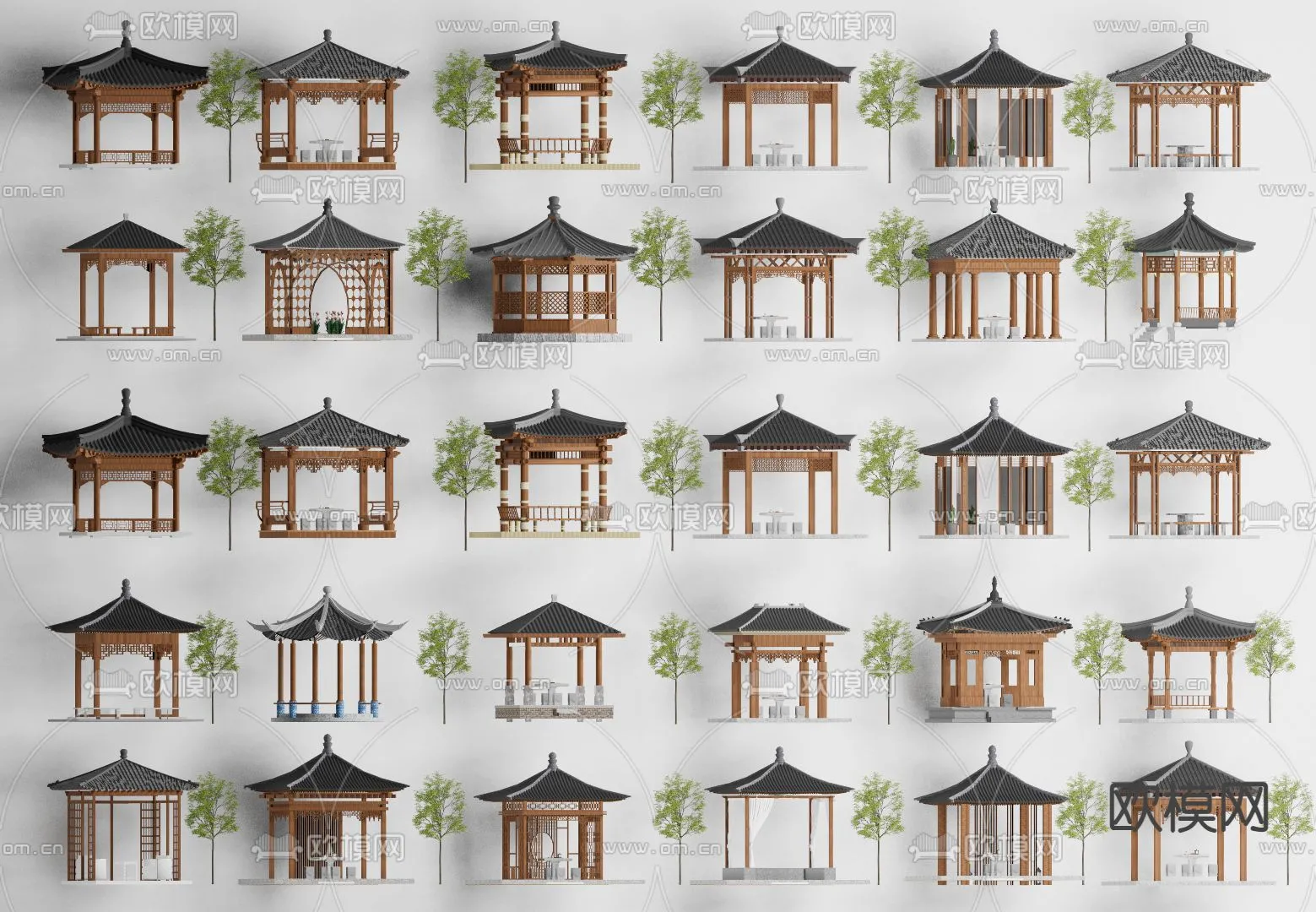 JAPAN GARDEN DECOR 3D MODEL – 031