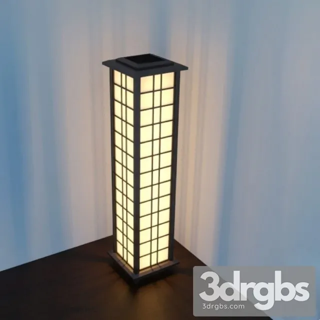 Japan Lamp 3D Model Download