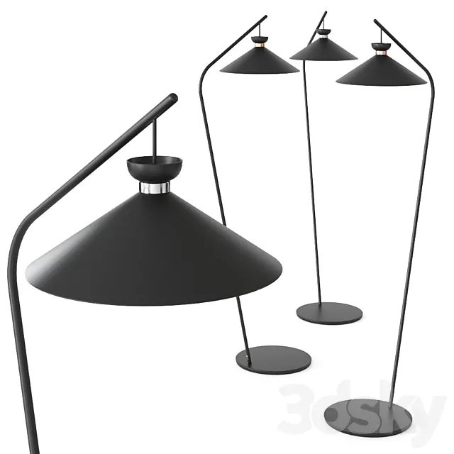 Japan sol de Midj Floor lamp 3DModel Japan sol de Midj Floor lamp 3DModel