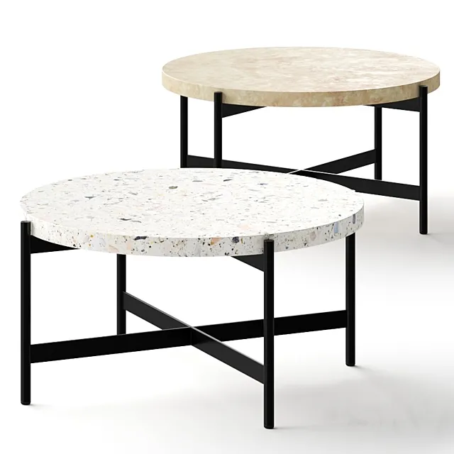 Jaque Terrazzo Coffee Table 3D Model