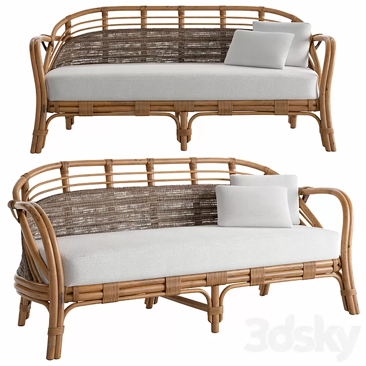 Jardin sofa 3D Model Free Download