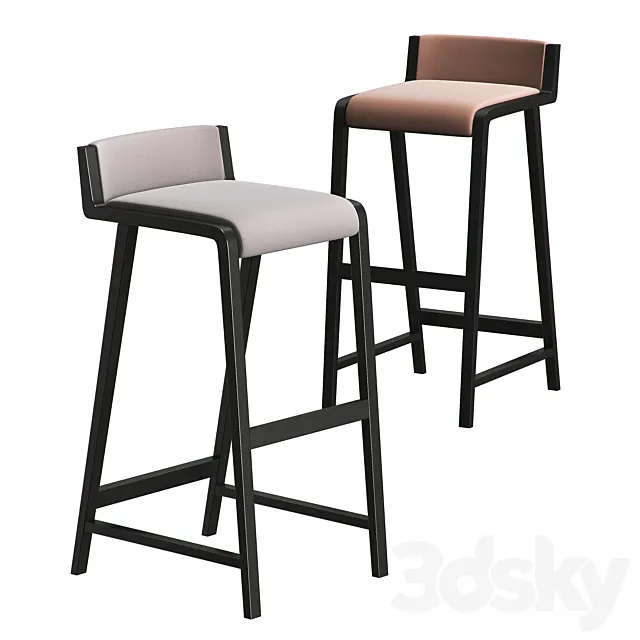 JARNI Lars bar stool 3DModel
