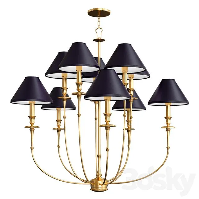 Jasper Island Light Hudson Valley Lighting 3D Model