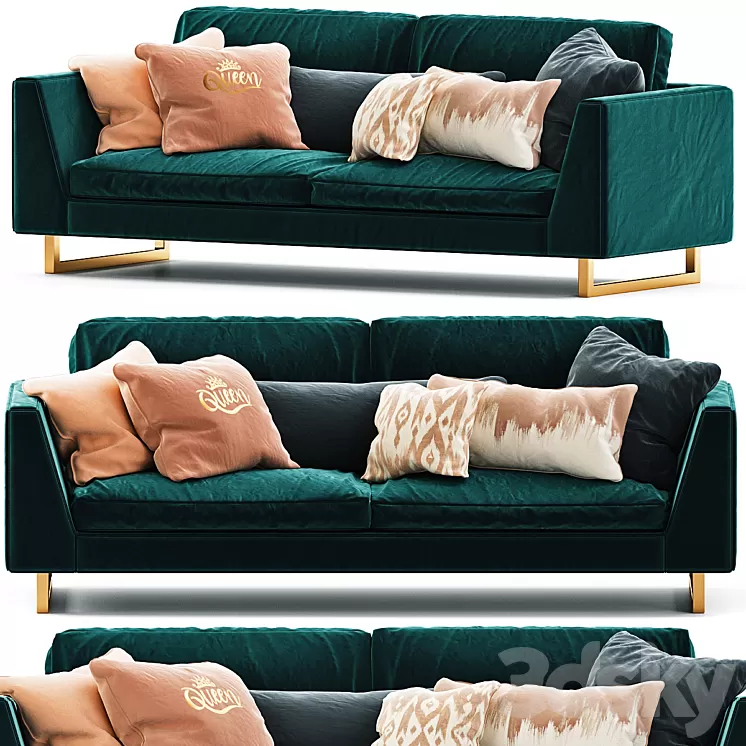 Jasper-modern sofa 3D Model