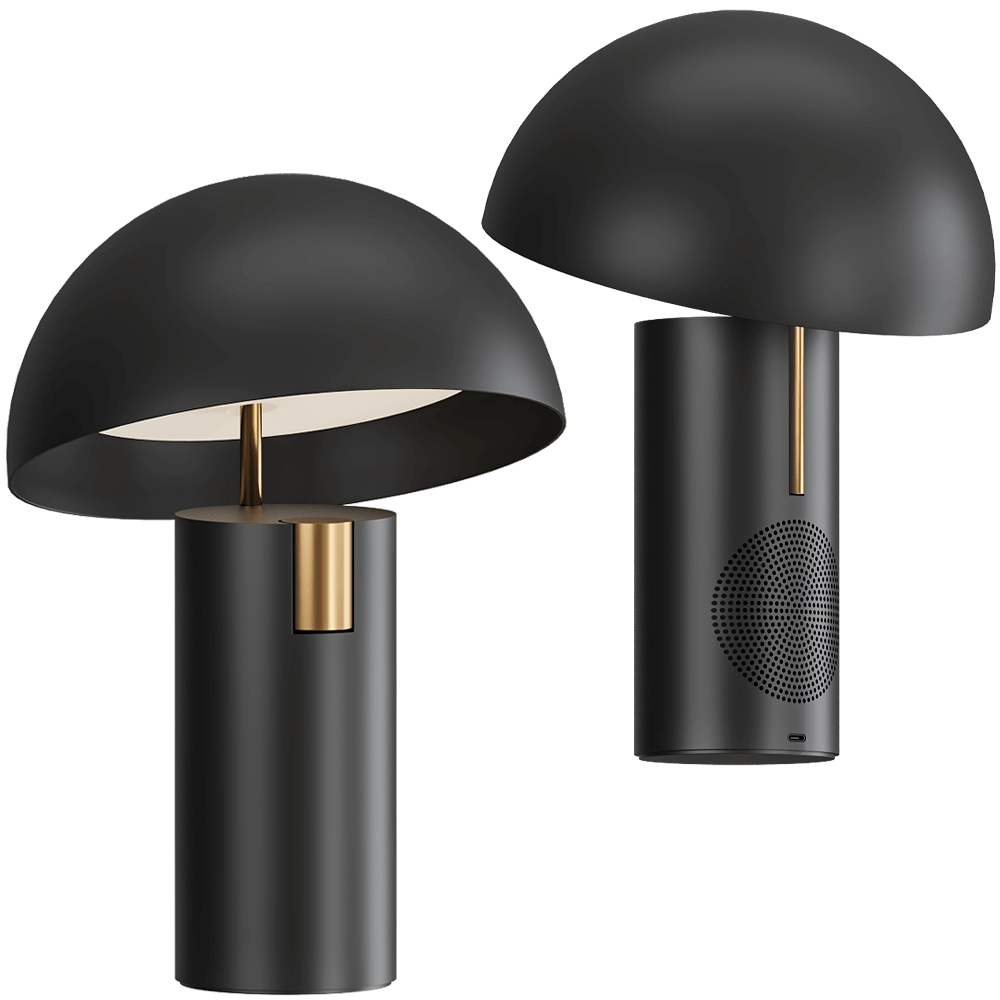 Jaune Fabrique – Table lamp/Speaker Alto 3D Model