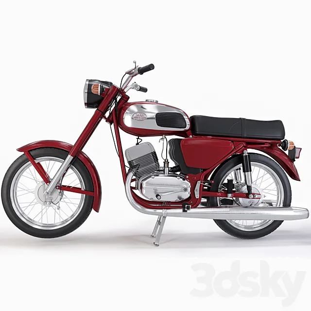 Jawa 634_01 3D Model