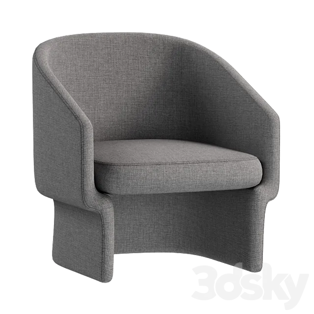Jaxsen Lounge Chair 3D Model