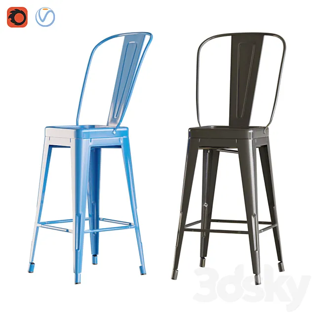 Jaylen metal bar 3D Model